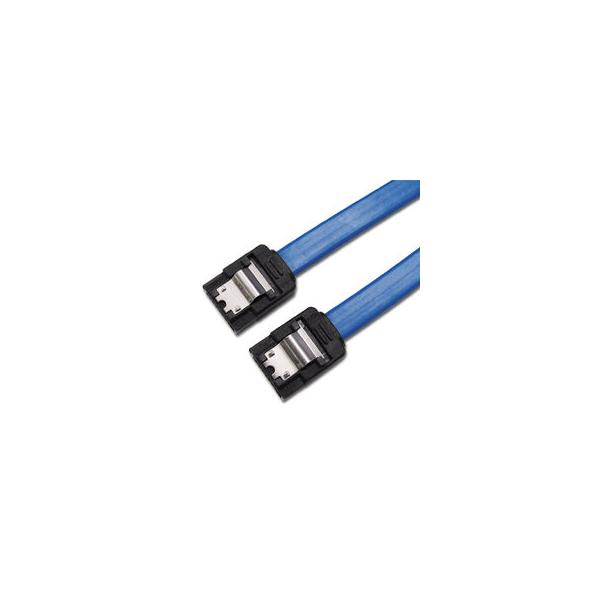 他サイト： ainex アイネックス ラッチ付き シリアルATAケーブル SAT-3105BL 50cmの商品画像