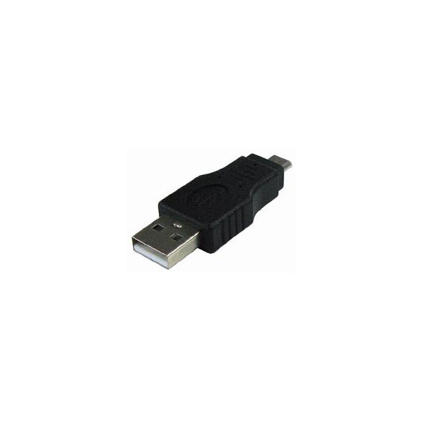 Groovy  USB Aコネクタ（オス）−micro Bコネクタ（オス）アダプタ GM-UH010