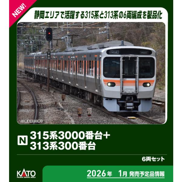 KATO カトー 特別企画品 315系3000番台+313系300番台 6両セット 10-2066