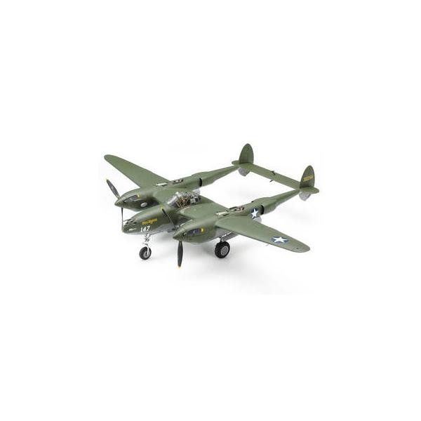 タミヤ 1/48 傑作機シリーズ No.120 ロッキード P-38F/G ライトニング 61120 (模型) 価格比較