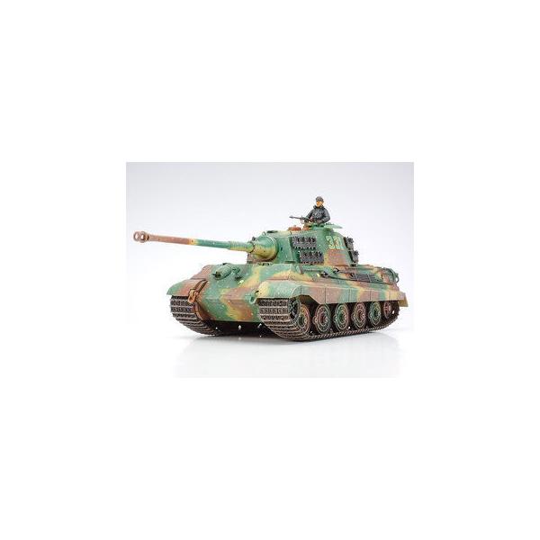タミヤ 1/35 ミリタリーミニチュア No.164 ドイツ 重戦車 キングタイガー (ヘンシェル砲塔) (模型) 価格比較