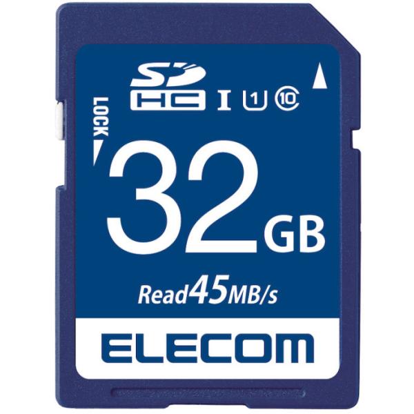 ELECOM GR  f[^SDHCJ[h(UHS-I U1) 32GB MF-FS032GU11R