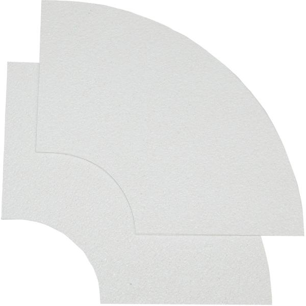 Shinfuji 新富士バーナー ロードマーキング ラインU字パーツ100mm幅 白 RM-205