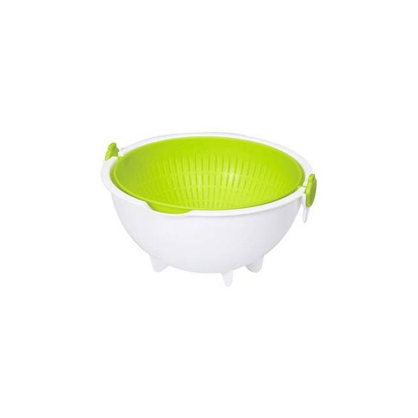 803002          ザルとボウルが一つになった便利グッズ