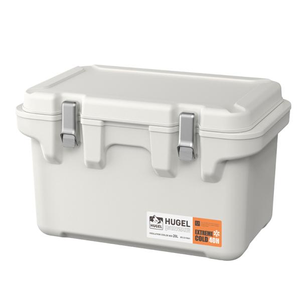 HUGEL 真空断熱クーラーボックス 20L ホワイトアッシュ VITC-20 HUGEL 真空断熱クーラーボックス 20L／VITC-20（ホワイトアッシュ