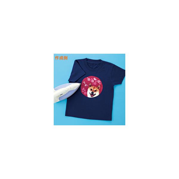 JPTPRCLN10      赤や黒などの濃色カラー布に使えるアイロンプリント紙。洗濯耐久性アップ。A4・10シート