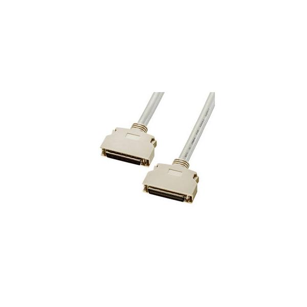 SANWA SUPPLY サンワサプライ SCSIケーブル 1m ライトグレー KB-SHP1K