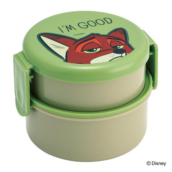 470642          コンパクトサイズの丸型2段お弁当箱