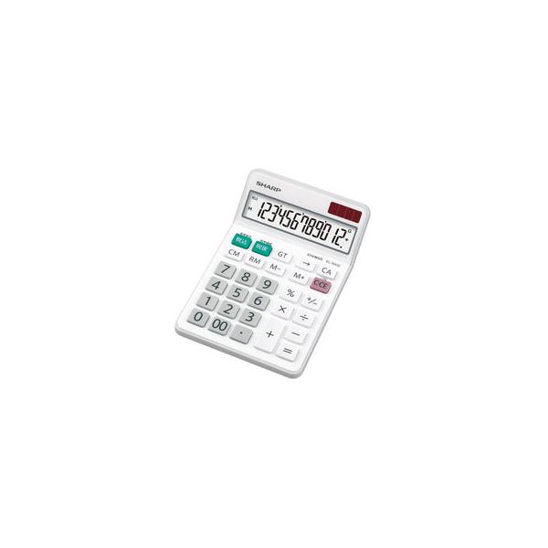 他サイト： SHARP シャープ 電卓（ナイスサイズタイプ） EL-N431-X（10桁）の商品画像