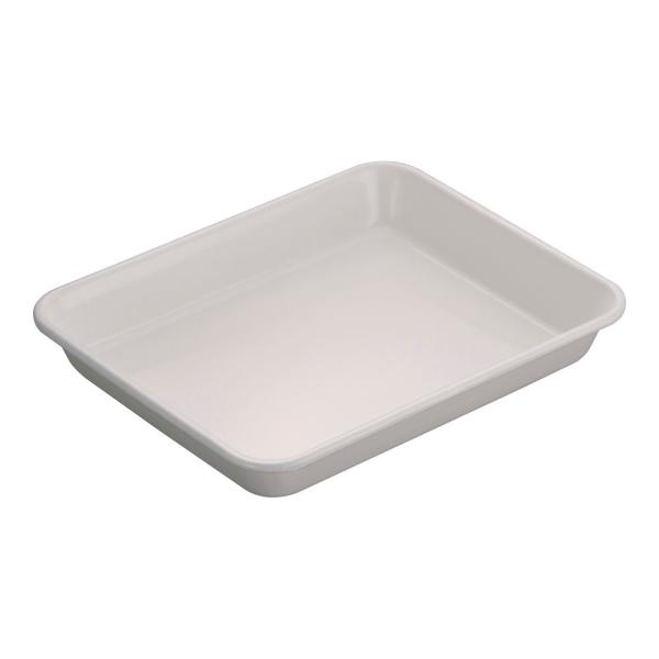 他サイト： Noda Horo 野田琺瑯 ホーローバット(全白) 15取の商品画像