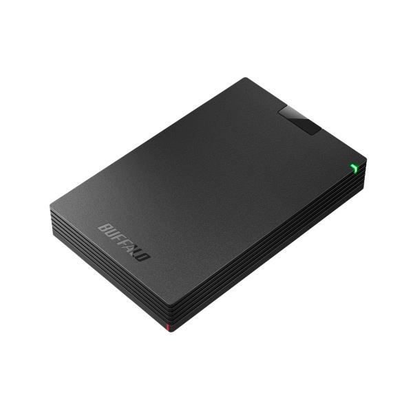 BUFFALO ポータブルHDD 500GB HD-PCG500U3-BA BUFFALO（バッファロー） USB3.1(Gen.1)対応 ポータブルハードディスク