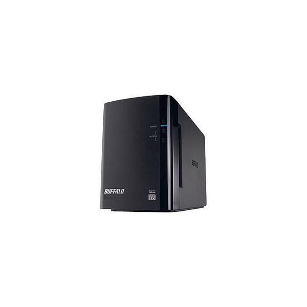 BUFFALO バッファロー USB3.0対応外付ハードディスク 2ドライブ 4TB HD-WL4TU3/R1J