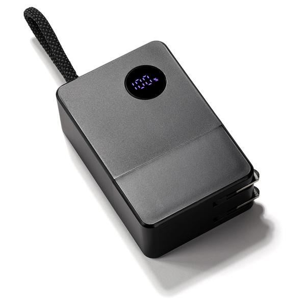 AXES アクセス ACモバイルバッテリー オールインワン 5000mAh 20W USB