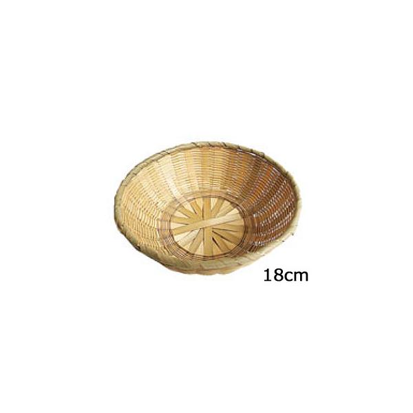 MANYO 萬洋 竹　中華菜ザル　18cm　80−110Ｂ