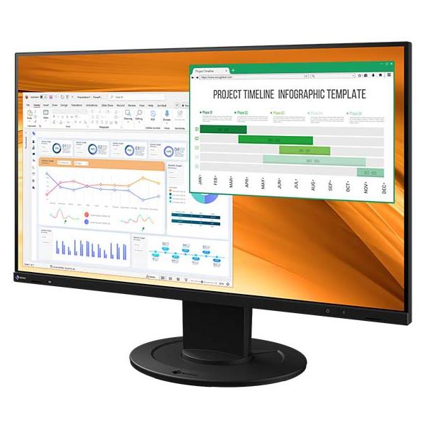 ナナオ EIZO フルHD対応 23.8型液晶ディスプレイ /HDMI、DisplayPort