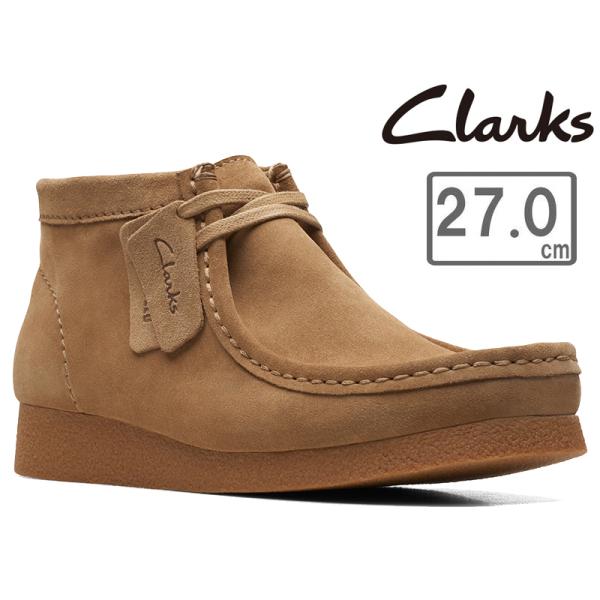 clarks クラークス 【メンズ】ワラビー EVO BT【ダークサンド】【UK9