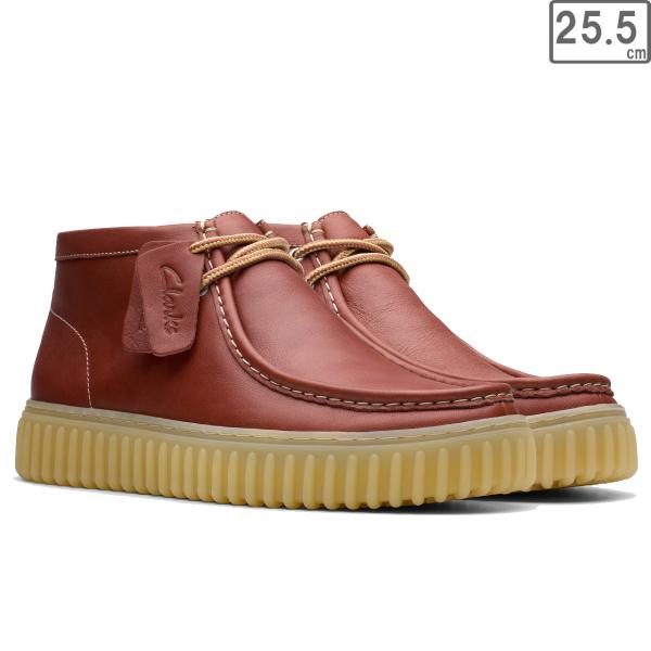 clarks クラークス 【メンズ】トーヒル ハイ【ブラウンレザー】【UK7.5