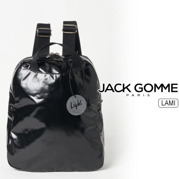 Jack Gomme ジャックゴム LAMI【ブラック】リュック バックパック