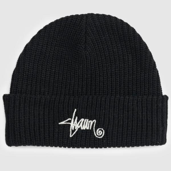 S/DOUBLE エスダブル Shawn Script Mid Beanie ステューシー ニット帽