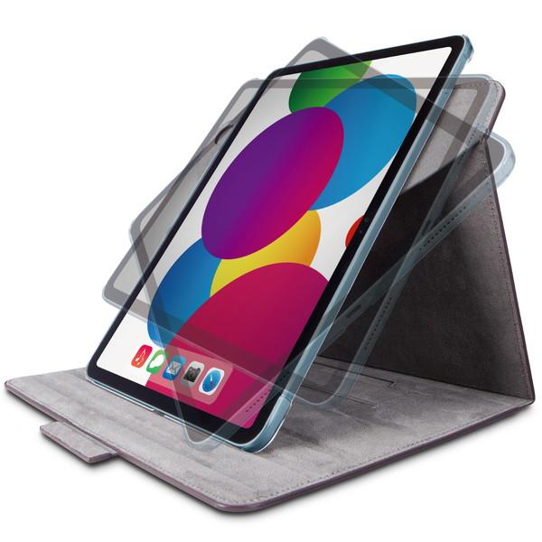 iPad 10.9インチ 第10世代 2022 用 ケース ヴィーガンレザー カバー 手帳型 マグネット フラップ 360度回転 ハンドベルト付 ブラック :4549550268776:むさしのジャパン 通販 iPad ケース 第10世代 10.9インチ カバー 手帳型
