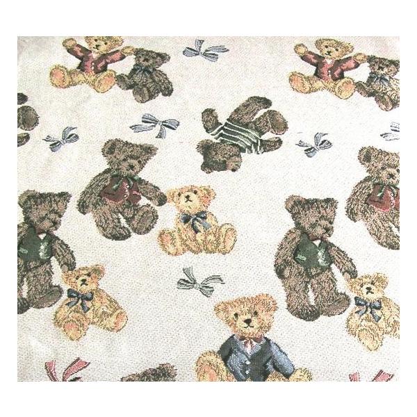 ゴブラン生地 テディベア柄 幅７２ｃｍ １００ｃｍ クロス クッションカバー こたつカバー インテリア ベッドカバー マルチ ジャガード織 布 Buyee Buyee Japanese Proxy Service Buy From Japan Bot Online