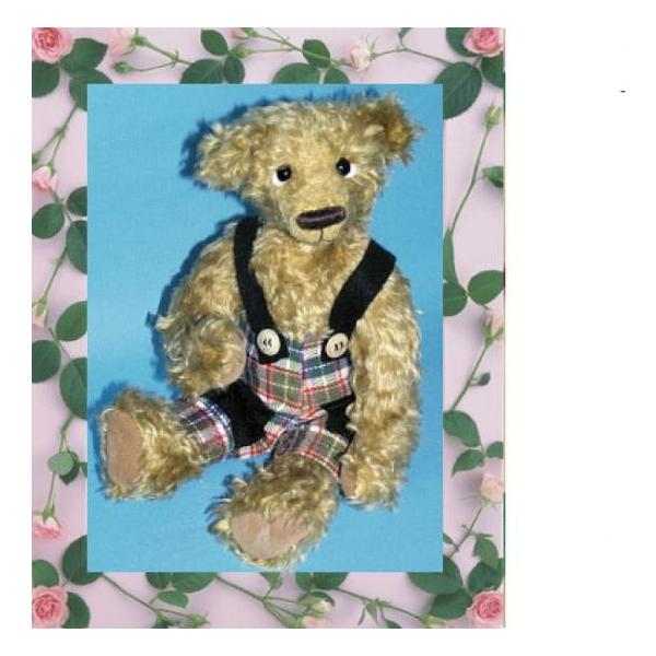 モヘア International Tkm 0044 Muse カテガト ミューズ テディベア 手作りキット ゴールドブラウン International ぬいぐるみ店 Muse ジョイント 型紙 キット 材料セット ぬいぐるみキット