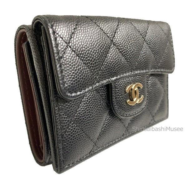 現行品 シャネル マトラッセ スモールフラップウォレット 折財布 CHANEL（シャネル） ≪新品≫シャネル スモールフラップウォレット
