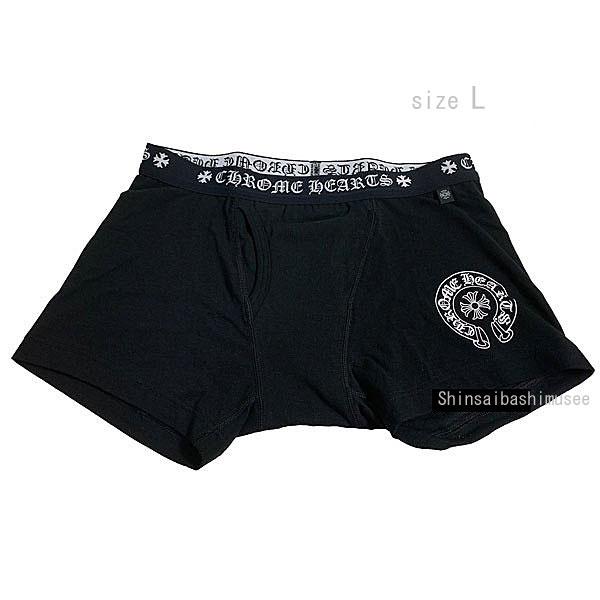CHROME HEARTS ブラック ショートボクサー CHROME HEARTS 《新品》 CHROMEHEARTS クロムハーツ SHORT BOXER