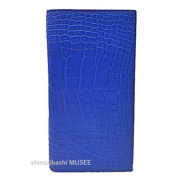 HERMES（エルメス） ≪ 新品 ≫ メンズ 長財布 MC2 フレミング ブルー