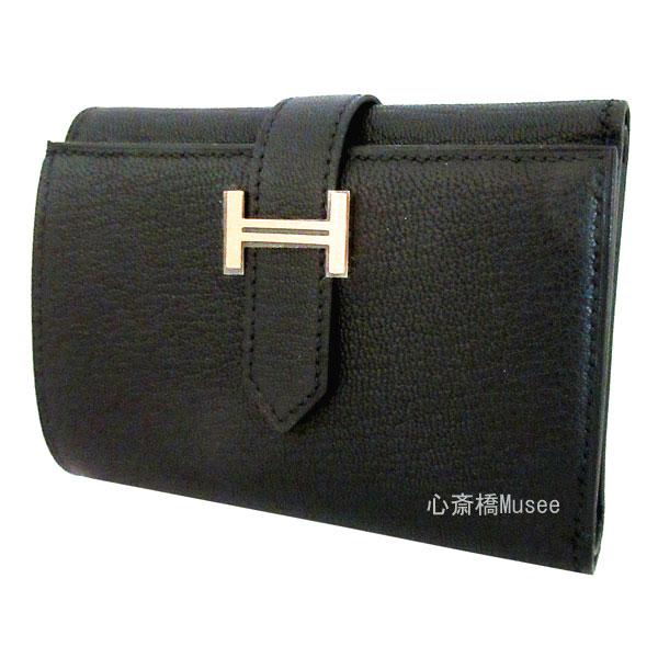 ≪新品≫ HERMES エルメス ベアン コンビネ 三つ折り ミニ財布 ≪新品≫ HERMES エルメス ベアン コンビネ 三つ折り ミニ財布