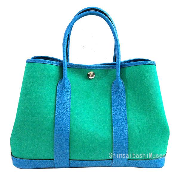 ガーデンパーティー ≪Brand new≫ Hermes Garden Party 30 TPM Toile
