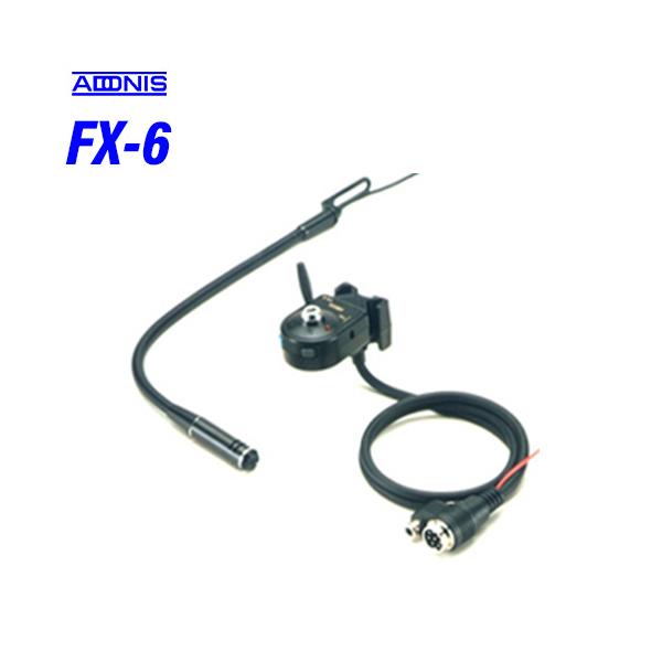 メーカー　アドニス品　名　フレキシブル型モービルマイクロホン型　番　FX-6高感度単一指向性エレクトレットコンデンサーマイク警報音付無変調防止回路内蔵出力調整ボリューム付（マイク感度）入出力ジャック：８Ｐマイクコネクター（８Ｐアドニス配列）...
