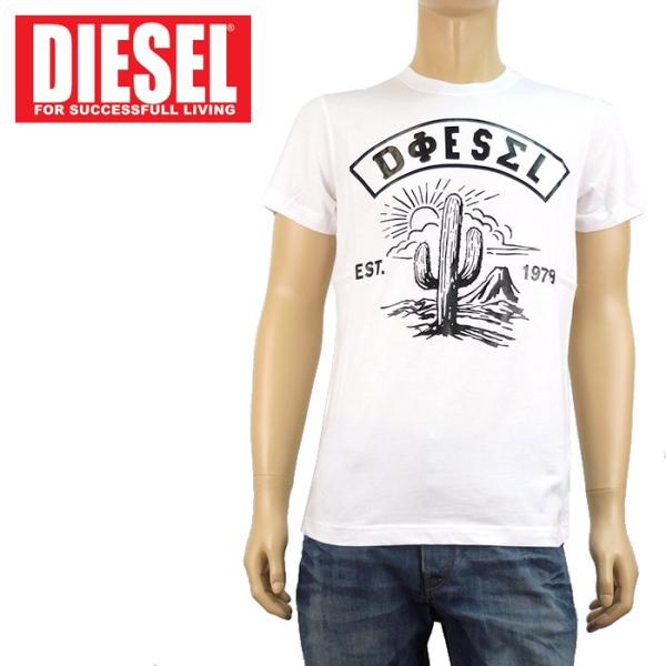 ディーゼル Diesel Tシャツ メンズ 00scq1 0091b クルーネック T Diego サボテン 半袖 綿 カットソー インポート 100 ホワイト Xs S M L Xl あすつく Buyee Buyee 日本の通販商品 オークションの代理入札 代理購入