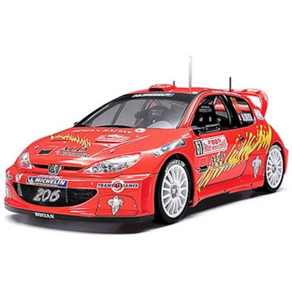 タミヤAP 1/24ボジアンレーシングプジョー206WRCモンテカルロ′05 タミヤAP 1/24ボジアンレーシングプジョー206WRCモンテカルロ′05