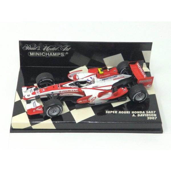 ミニチャンプス 1/43スーパーアグリSA07A.デビッドソン : ミュージアム