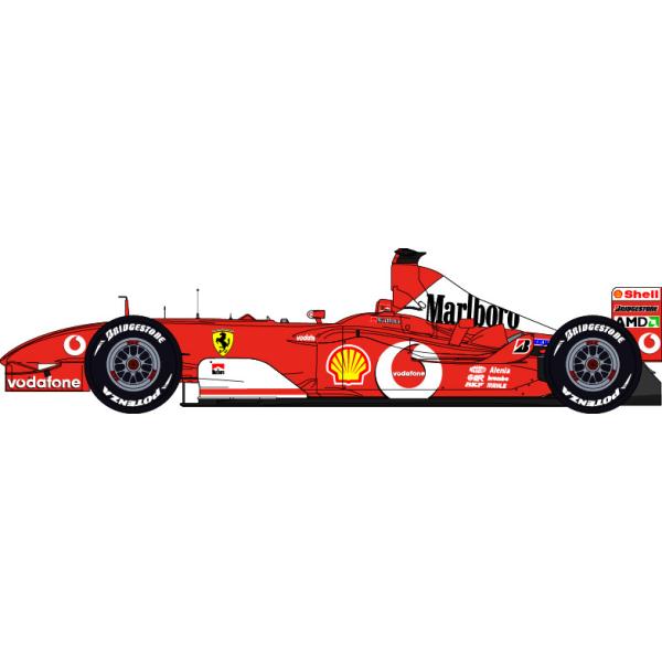 1/12フェラーリF2002 マルボロデカール : ミュージアム 1/12フェラーリF2002 マルボロデカール : ミュージアム
