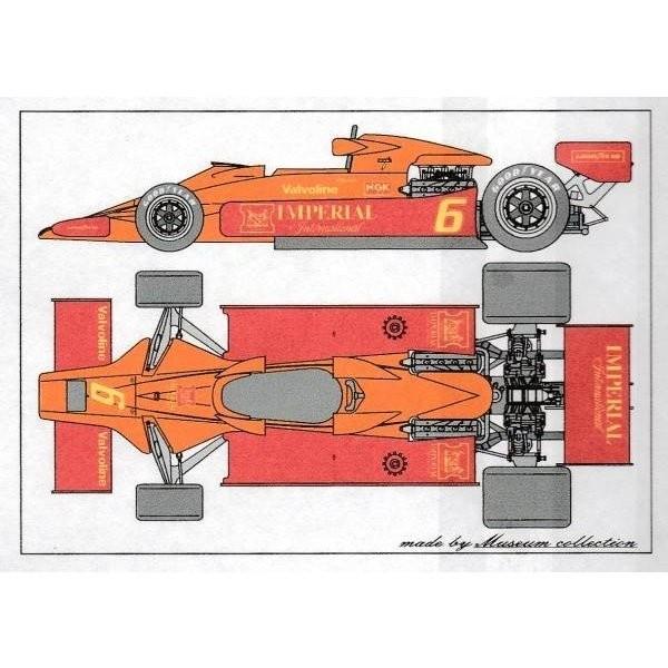 1/20ロータス78インペリアルデカール : ミュージアムコレクション