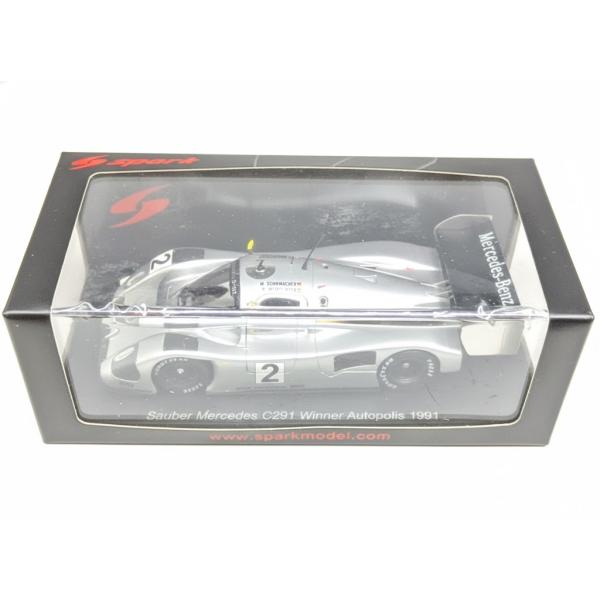 スパーク 1/43 ザウバー メルセデス C291 オートポリス 1991 museumcollection_s8187