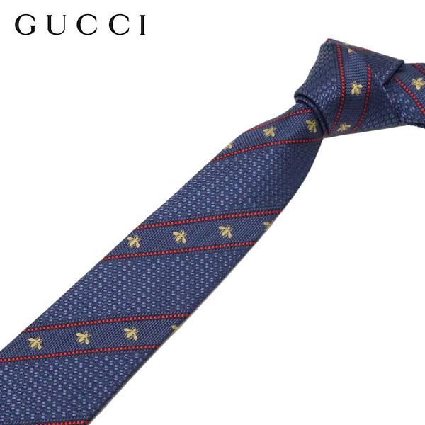 GUCCI（グッチ） ネクタイ ラッピング可能【即日発送】【BLUE】 451528 