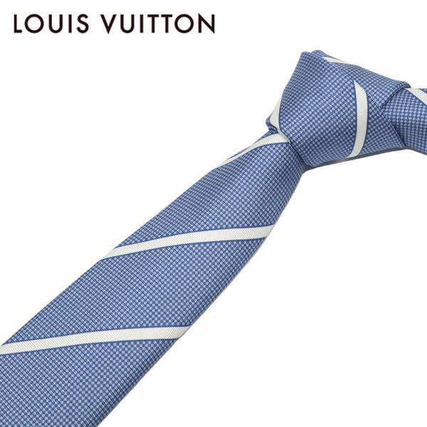 LOUIS VUITTON ルイ ヴィトン CRAV.7 MOD.STRIPES ネクタイ