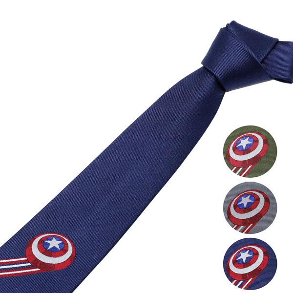 マーベル MARVEL  Captain America ネクタイ ラッピング可能【即日発送】necktie