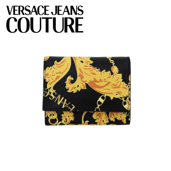 VERSACE ヴェルサーチ SAFFIANO LEATHER PRINT CHAIN BAROQUE