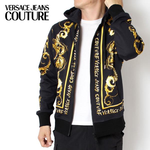 VERSACE JEANS COUTURE ヴェルサーチ レギュラーフィット ジップアップ