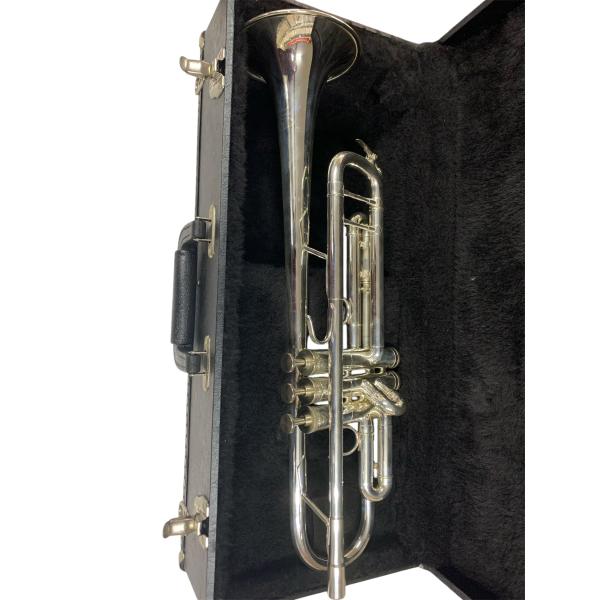 D-Line マーチングトランペット Bb管 シルバー ハードケース付き【在庫