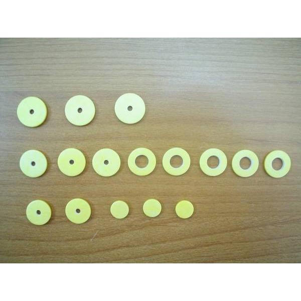 フルート(リングキー)用 タンポセット・16点セット : ミュージック