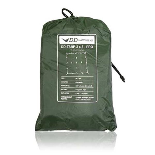 DD Hammocks DDタープ DD Tarp 3x3 - PRO - Olive Green 爆買