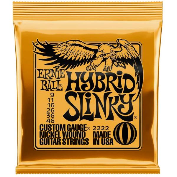 Ernie Ball 2222 Hybrid Slinky A[j[{[ GLM^[ 3Zbg