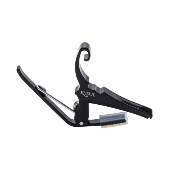 Kyser Quick-ChangeCapo JCU[ J|^Xg Black KG6BA