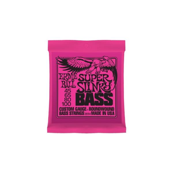 Ernie Ball 2834 Super Slinky Bass �A�[�j�[�{�[�� �G���L�x�[�X�� 45-100