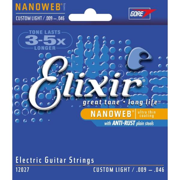 Elixir 12027 (Custom Light Nanoweb)  1set GNT[ GLM^[